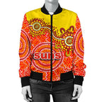 gold-coast-womens-bomber-jacket-sun-aboriginal