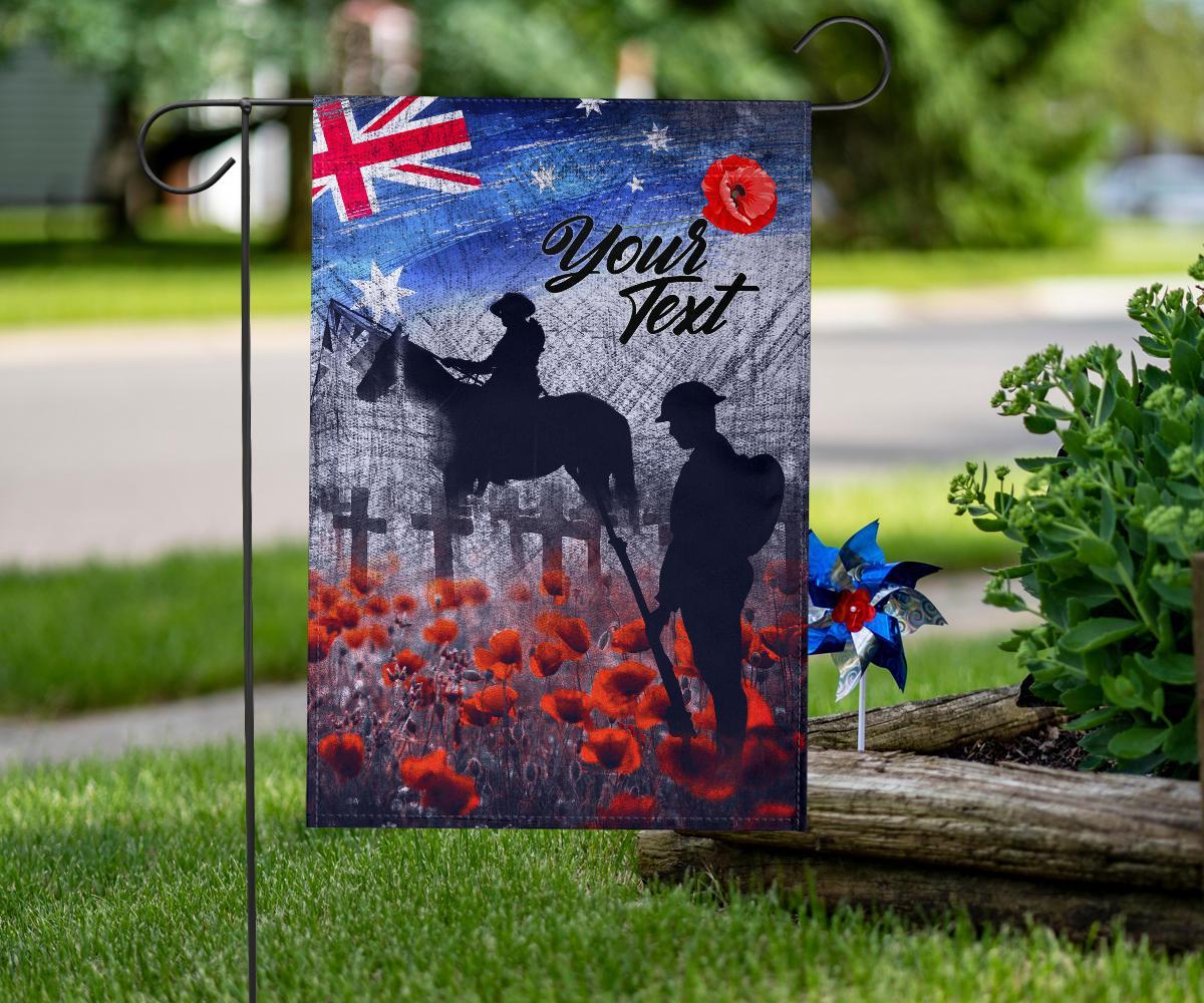 custom-text-anzac-day-flag-lest-we-forget-vintage-poppies
