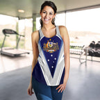 Racerback Tank - Australian Coat Of Arms Top Tank Southern Cross - Women - Vibe Hoodie