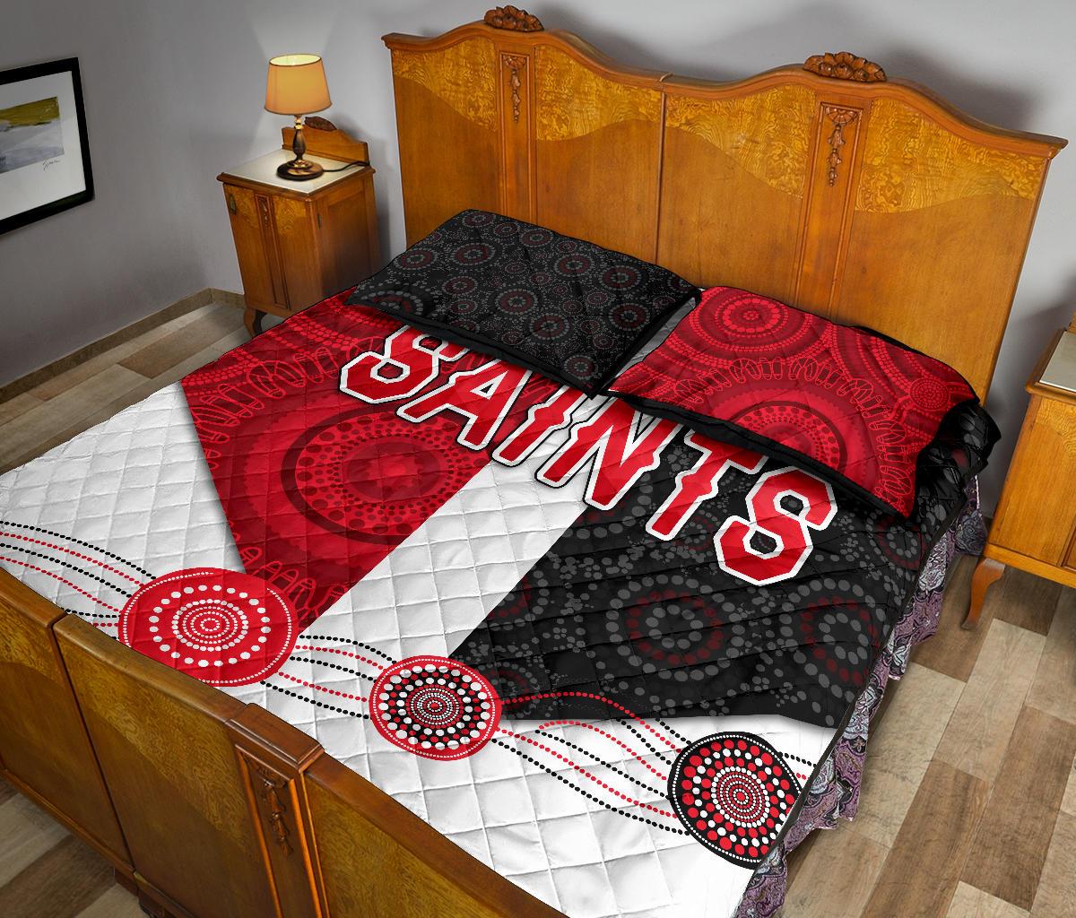 saints-quilt-bed-set-indigenous