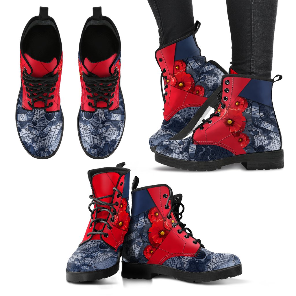 aboriginal-leather-boots-anzac-day