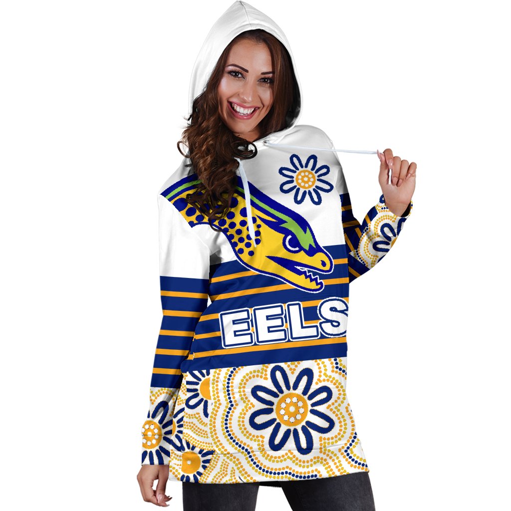 eels-rugby-women-hoodie-dress-indigenous-parramatta-newest-white