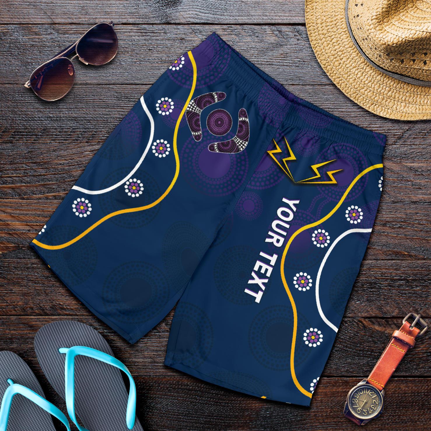 custom-personalised-storm-men-shorts-melbourne-indigenous-champion