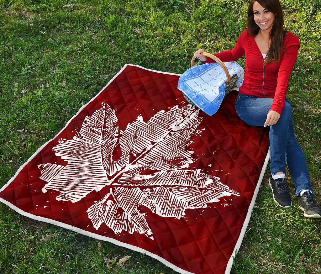 canada-maple-leaf-premium-quilt-red