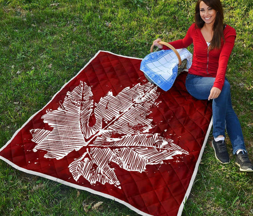 canada-maple-leaf-premium-quilt-red