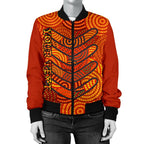 aboriginal-personalised-womens-bomber-jacket-aboriginal-boomerangs-and-dot-circle
