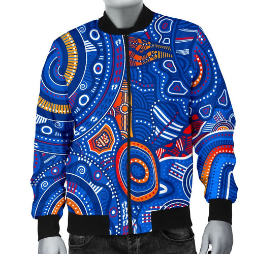 aboriginal-mens-bomber-jacket-indigenous-footprint-patterns-blue-color