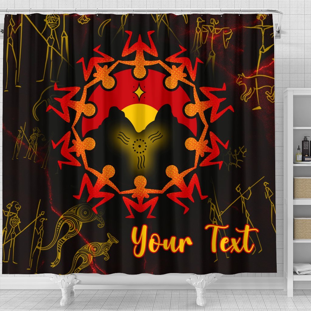 custom-aboriginal-shower-curtain-australia-map-and-indigenous-flag