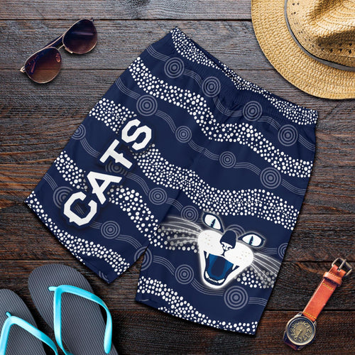 geelong-men-shorts-cats-indigenous-navy