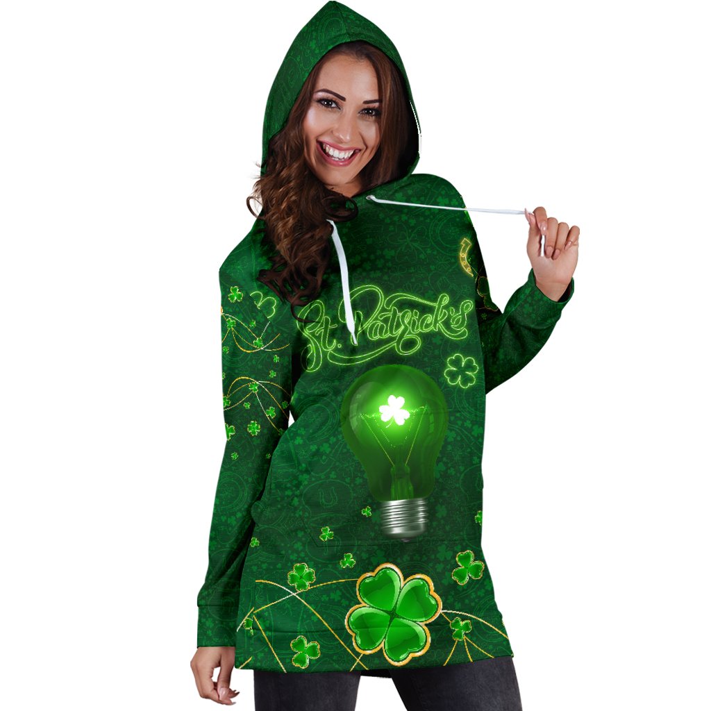 patricks-day-women-hoodie-dress-shamrock-vibes