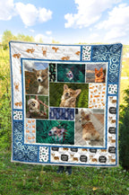 corgi-dog-with-fern-quilt