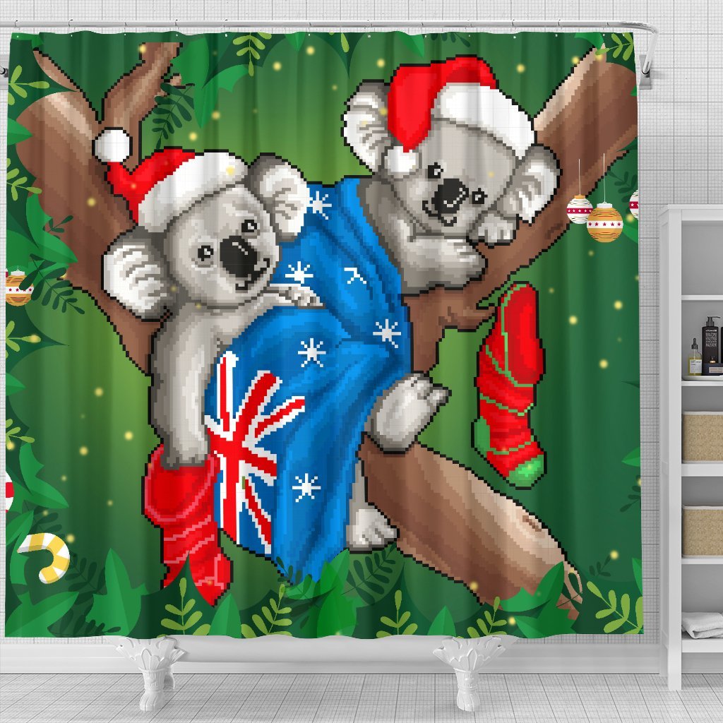 christmas-shower-curtain-australia-flag-with-koala-ugly-christmas