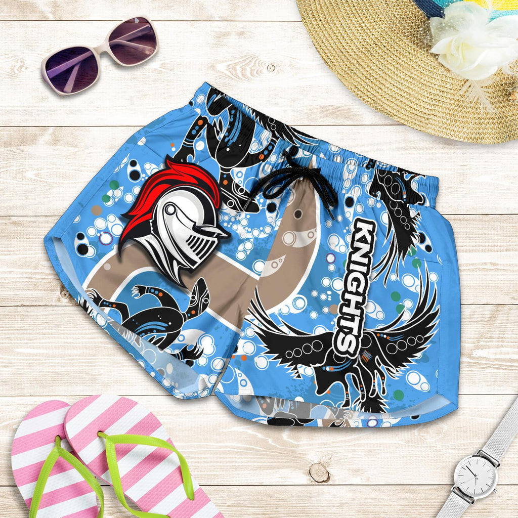Knights All Over Print Women's Shorts Aboriginal 2 - Vibe Hoodie