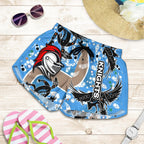 Knights All Over Print Women's Shorts Aboriginal 2 - Vibe Hoodie