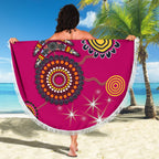 sydney-beach-blanket-sixers-indigenous-magenta