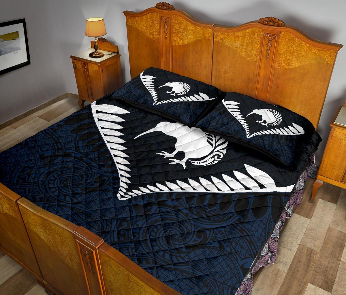 kiwi-silver-fern-classic-quilt-bed-set-navy
