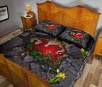 wales-quilt-bed-set-welsh-dragon-daffodil-lava
