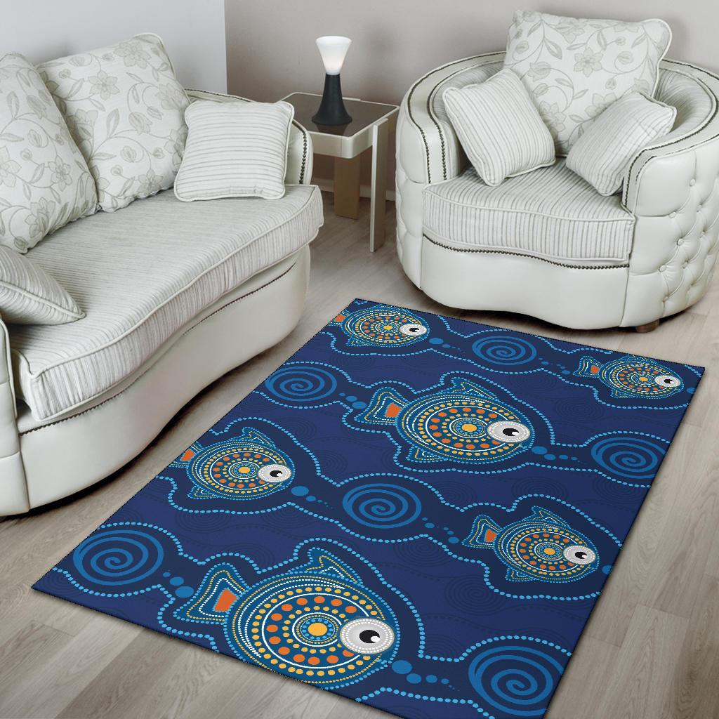aboriginal-area-rug-indigenous-turtle-patterns