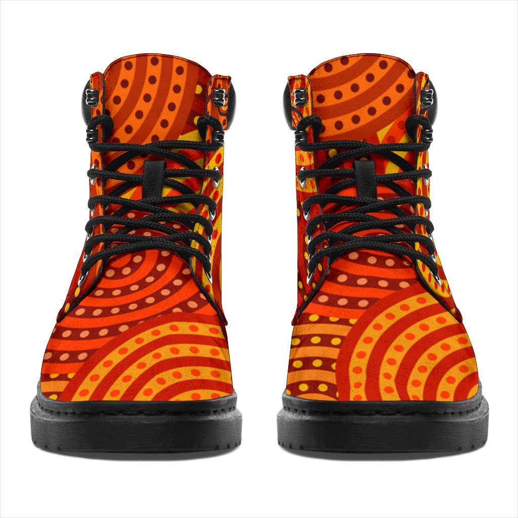 aboriginal-all-season-boots-aboriginal-boomerangs-and-dot-circle