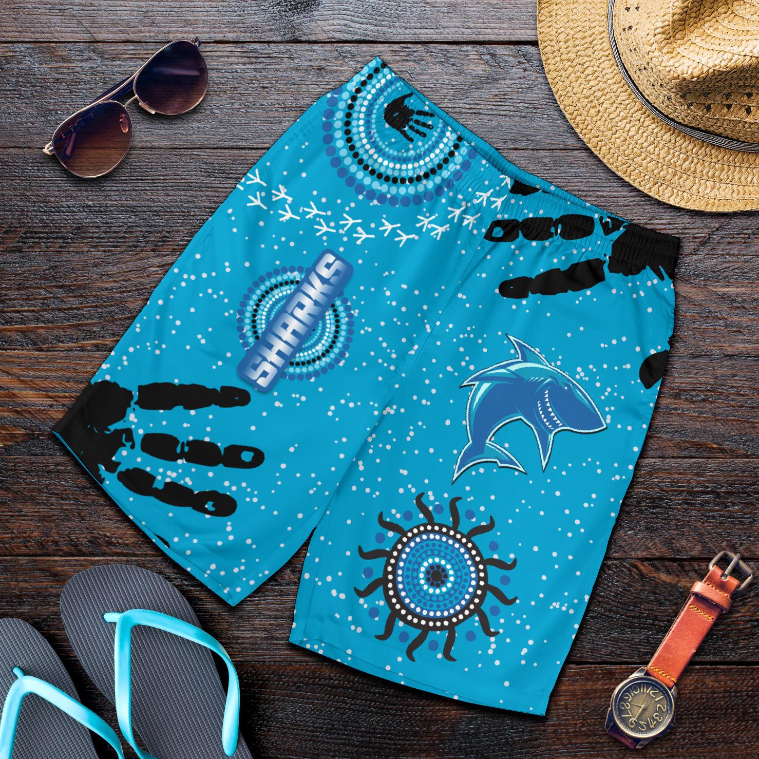 cronulla-sharks-men-shorts-indigenous-country-style