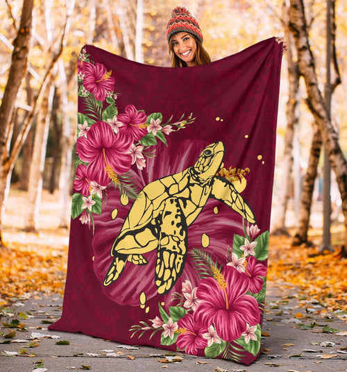 new-zealand-premium-blanket-turtle-polynesian-hibiscus