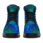 aboriginal-all-season-boots-australia-indigenous-flag-circle-dot-painting-art-blue