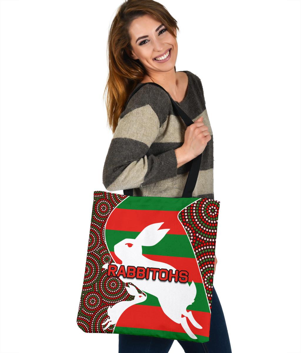 rabbitohs-tote-bag