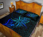 new-zealand-light-silver-fern-x-frangipani-tattoo-quilt-bedding-sets-blue