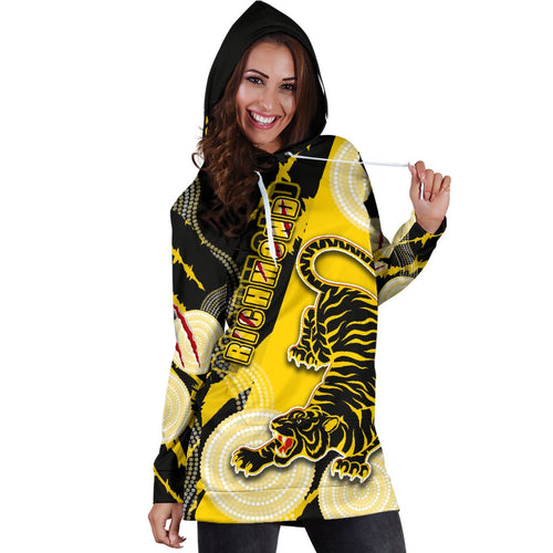 richmond-women-hoodie-dress-power-tigers-indigenous