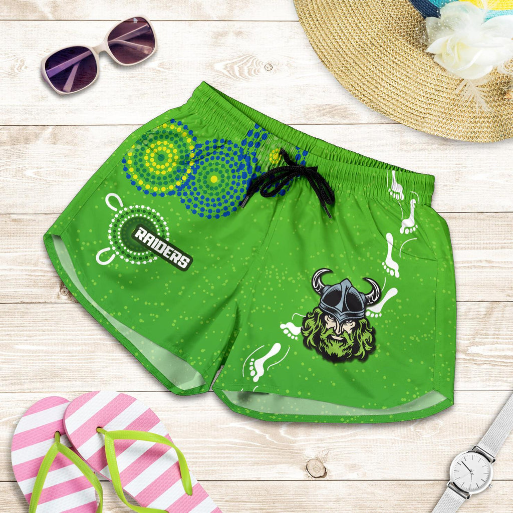 Canberra Raiders Women Shorts Indigenous Country Style - Vibe Hoodie