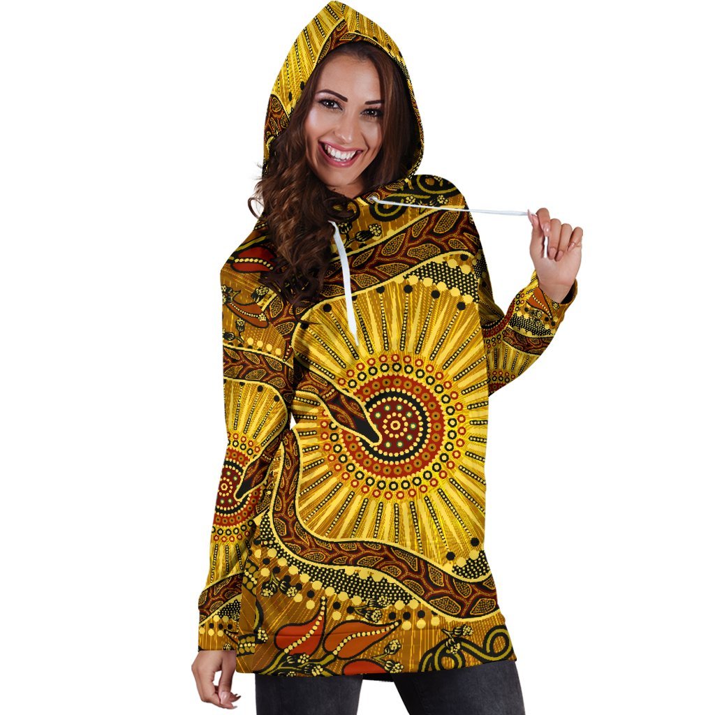 hoodie-dress-australian-aboriginal-snake-rainbow-serpent