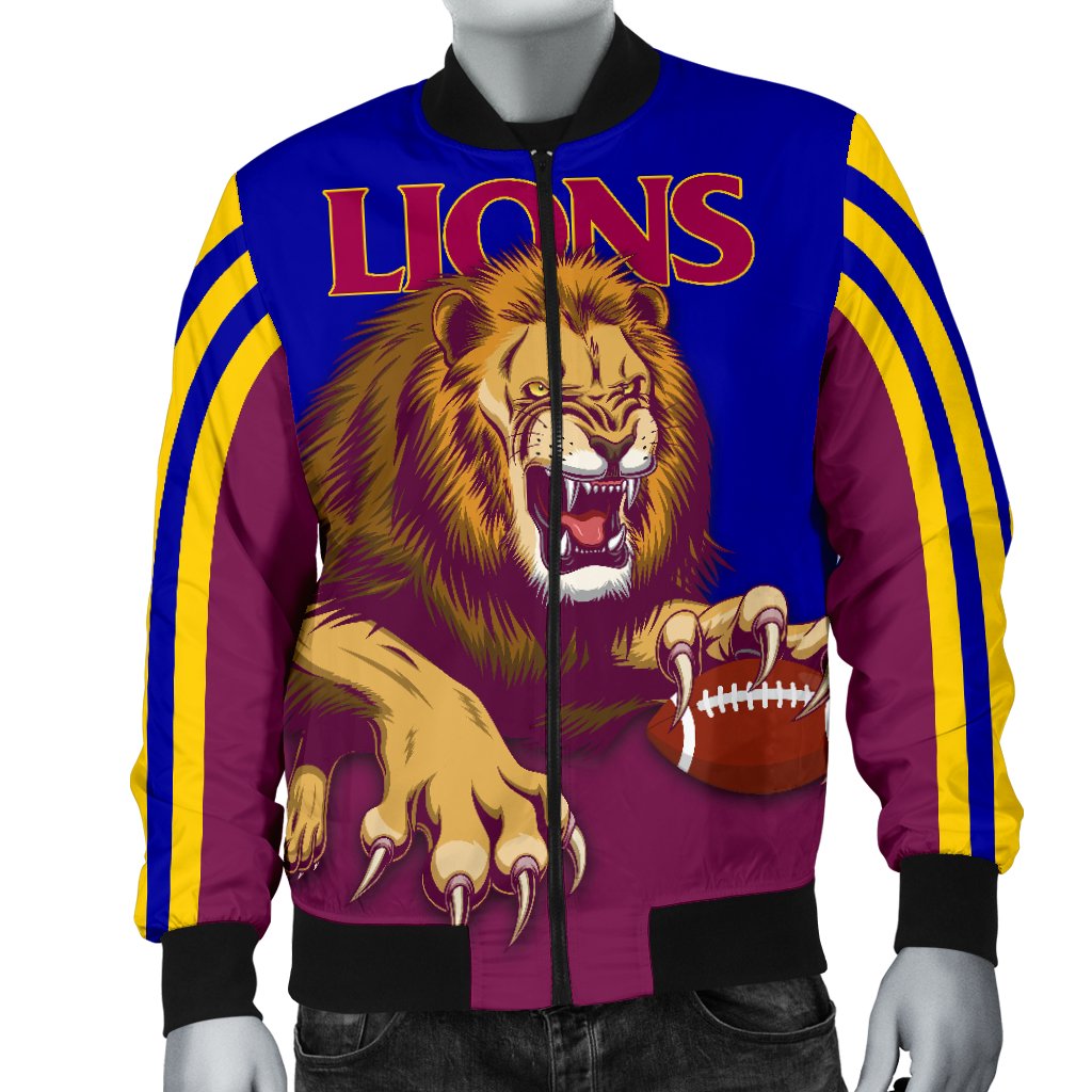 custom-personalised-brisbane-mens-bomber-jacket-lions-three-stripes