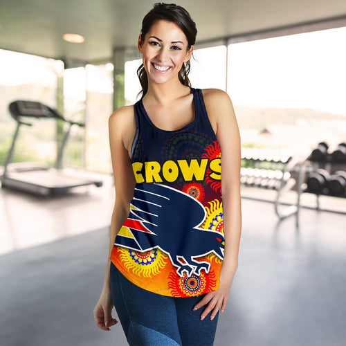 Adelaide Crows Special Style Women's Racerback Tank - Vibe Hoodie