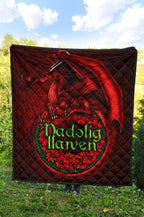 wales-premium-quilt-christmas-dragon
