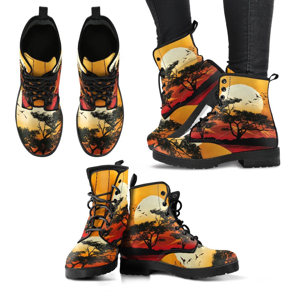 leather-boots-sunset-and-tree-in-australia