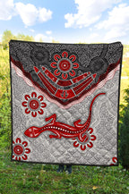 aboriginal-premium-quilt-indigenous-boomerang-and-lizard-art