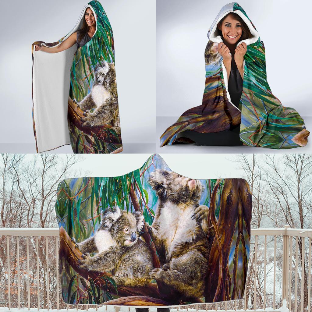 hooded-blanket-koala-and-joey-blanket-3d-art