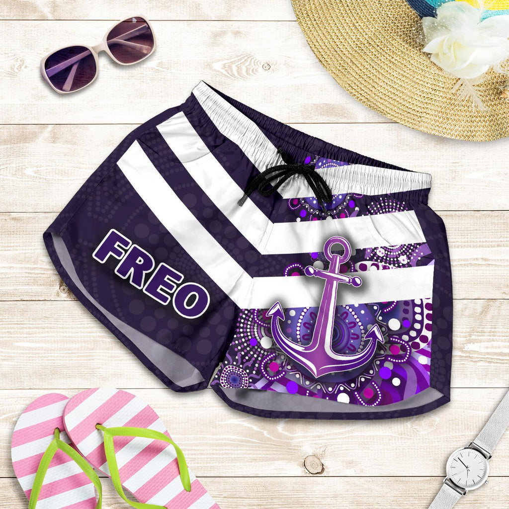 Fremantle Women Shorts Dockers Indigenous Freo - Vibe Hoodie
