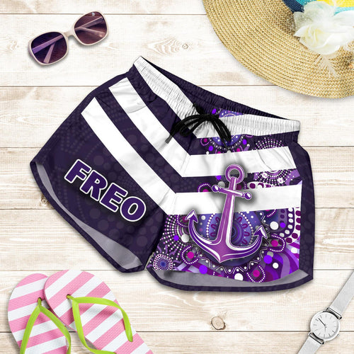 Fremantle Women Shorts Dockers Indigenous Freo - Vibe Hoodie