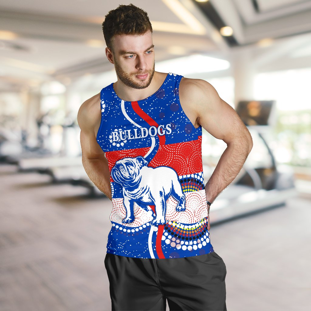 western-mens-tank-top-bulldogs-unique-indigenous