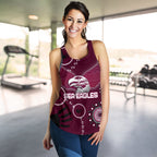 Sea Eagles Women Racerback Tank Indigenous Country Style - Vibe Hoodie