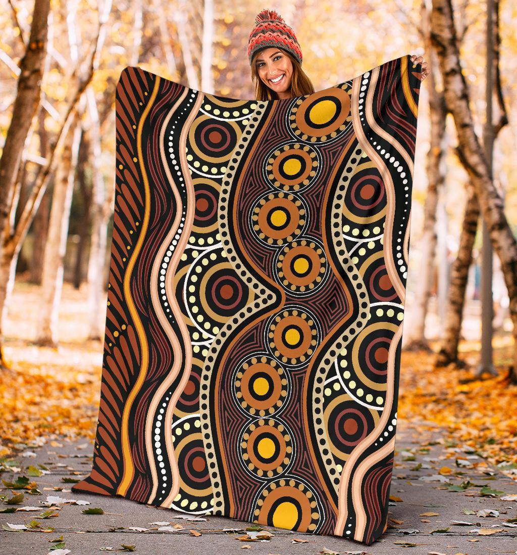 aboriginal-premium-blanket-indegenous-dot-painting-art-1