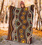 aboriginal-premium-blanket-indegenous-dot-painting-art-1