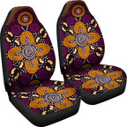 aboriginal-car-seat-covers-flowers-dot-panting-art