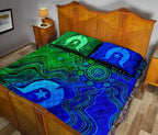 custom-aboriginal-quilt-bed-set-torres-strait-islands-flag
