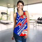 Racerback Tanks - Australia Flag Color And Coat Of - Vibe Hoodie