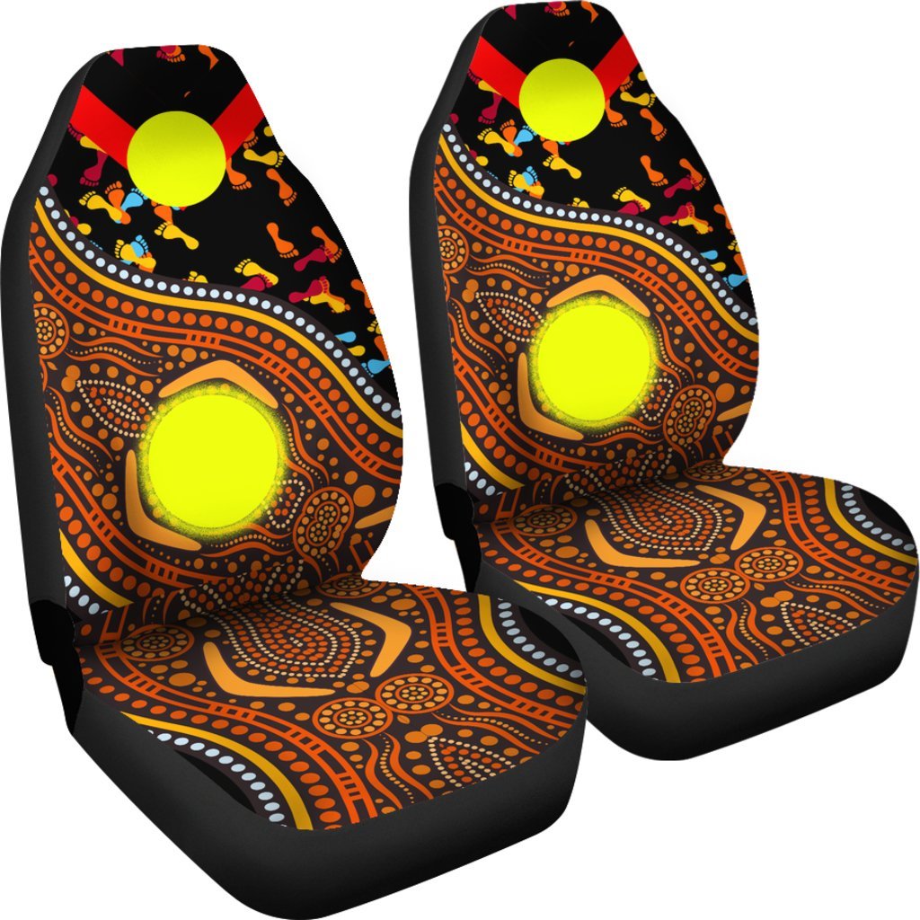 car-seat-covers-aboriginal-style-flag-dot-painting