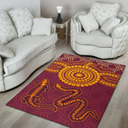 aboriginal-area-rug-aboriginal-snake-and-alligator