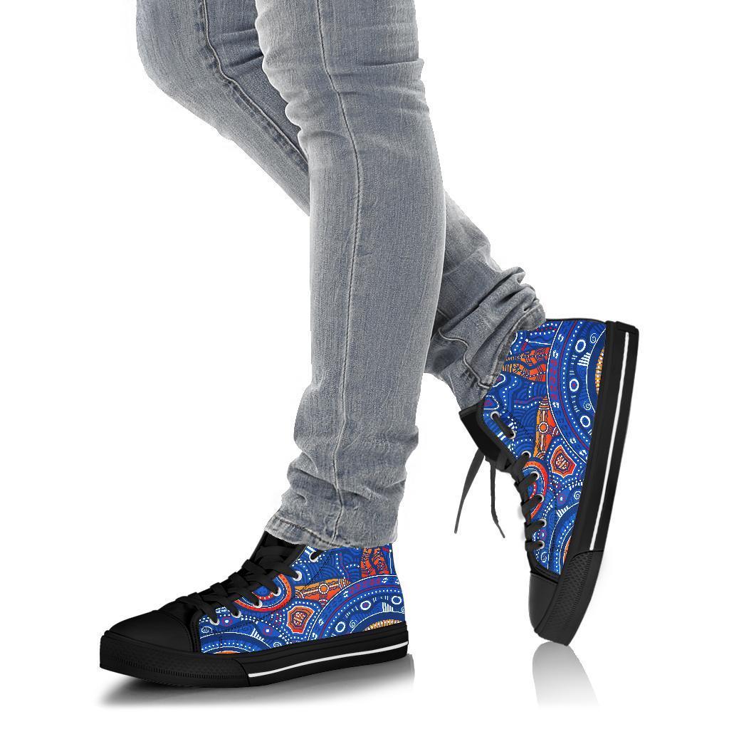 aboriginal-high-top-shoe-indigenous-footprint-patterns-blue-color