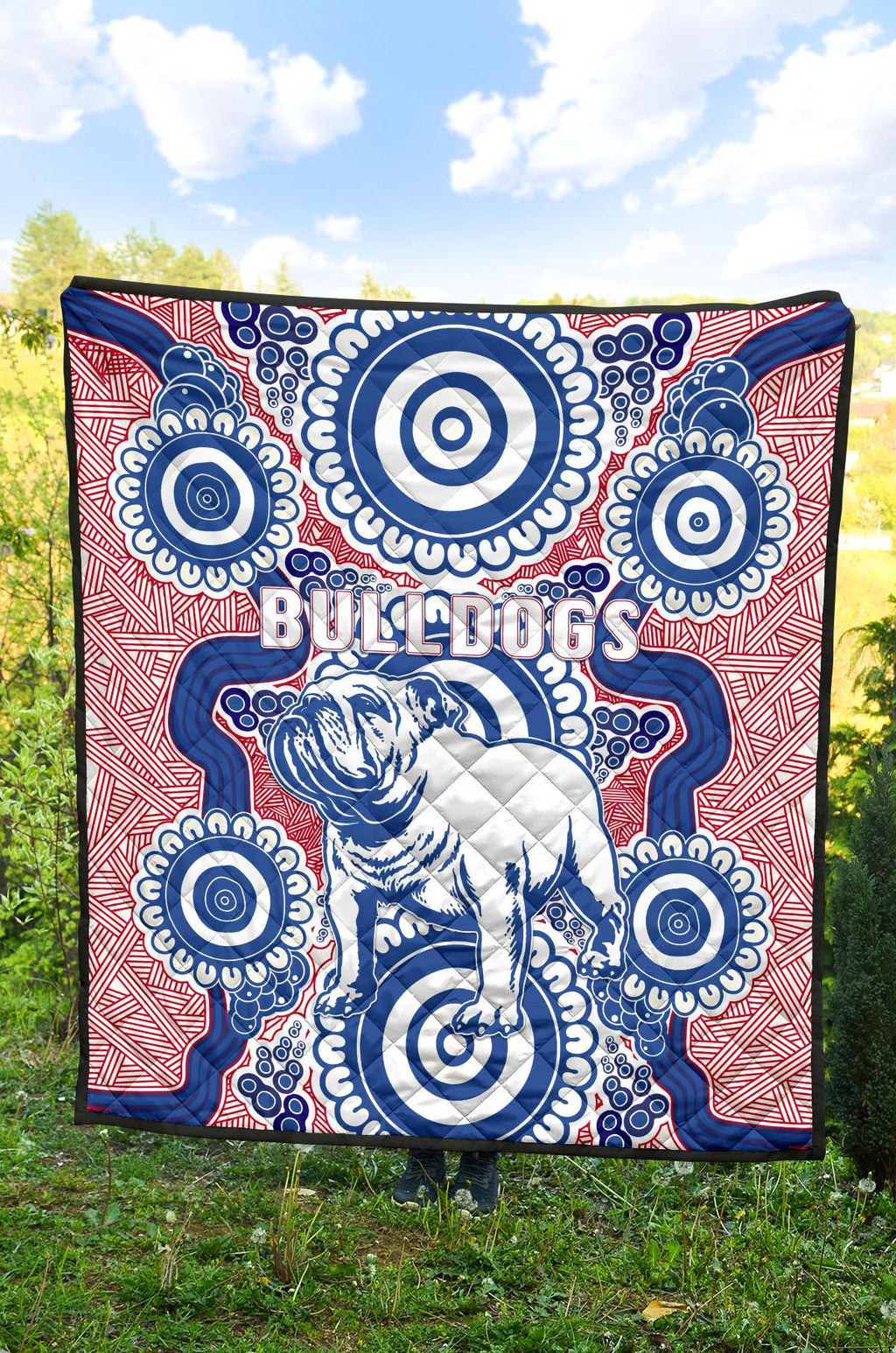 western-premium-quilt-bulldogs-simple-indigenous